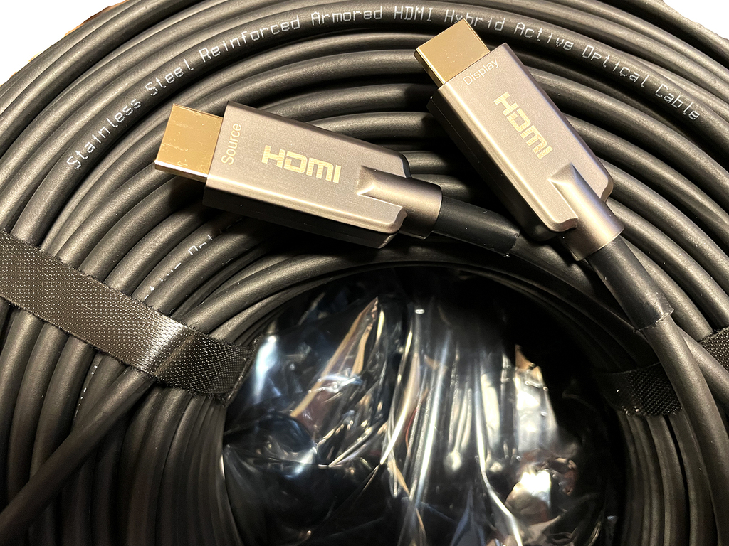 HDMI光ケーブル　長距離　伝送　札幌　販売